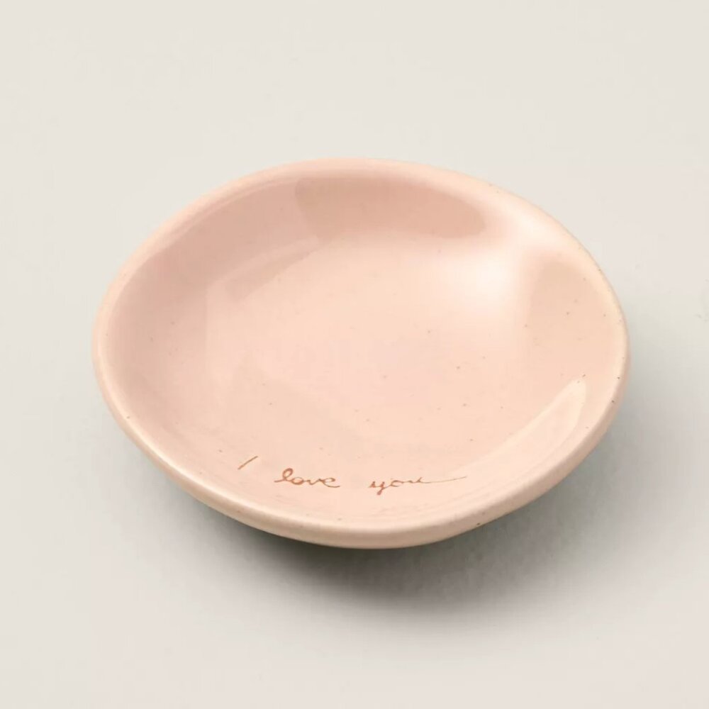 Hearth & Hand I Love You Stoneware Trinket Valentine's Day Dish NWT